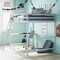 Flash Furniture White Full Loft Bed Frame with Desk and Ladder MH-LBD5-WH-F-GG - alternate 6